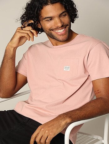 T-shirt en coton bio 'Deeluxe'