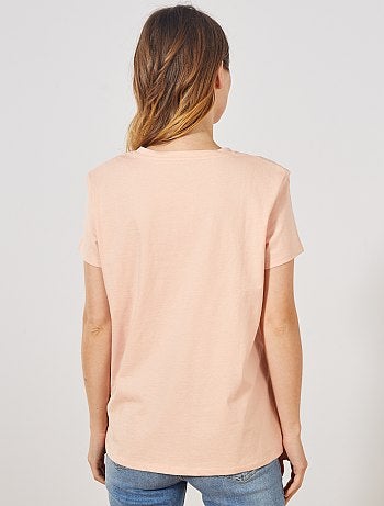 T-shirt en coton bio - Kiabi