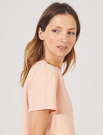 T-shirt en coton bio - Kiabi