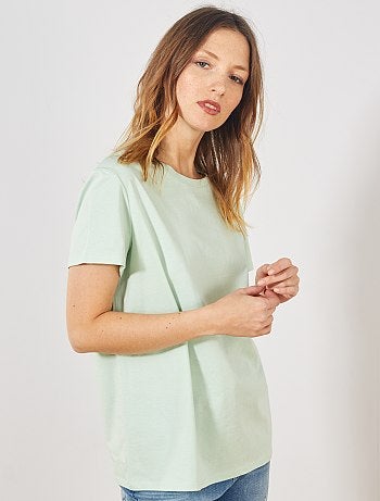 T-shirt en coton bio - Kiabi