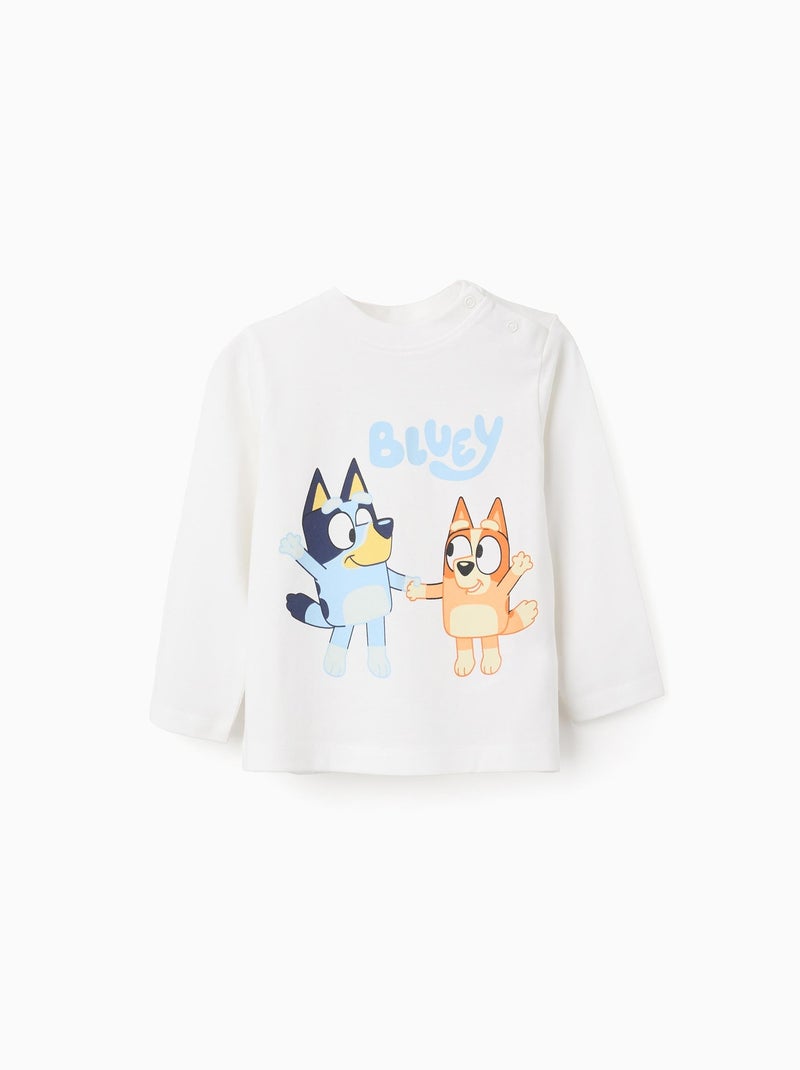 T-shirt en Coton Bluey Beige clair - Kiabi