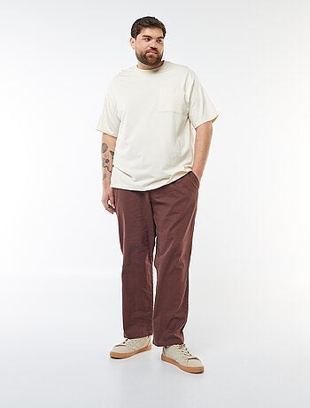 T-shirt en coton confort fit