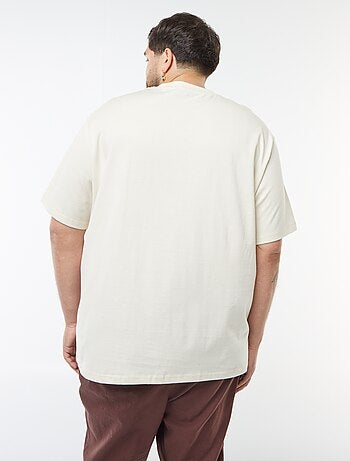 T-shirt en coton confort fit