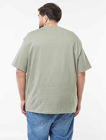 T-shirt en coton confort fit