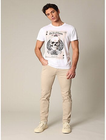 T-shirt en coton 'Deeluxe'