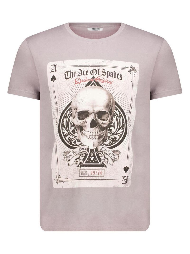 T-shirt en coton 'Deeluxe' Gris - Kiabi