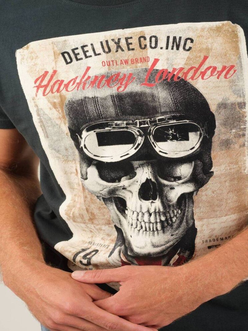 T-shirt en coton  'Deeluxe' Noir - Kiabi