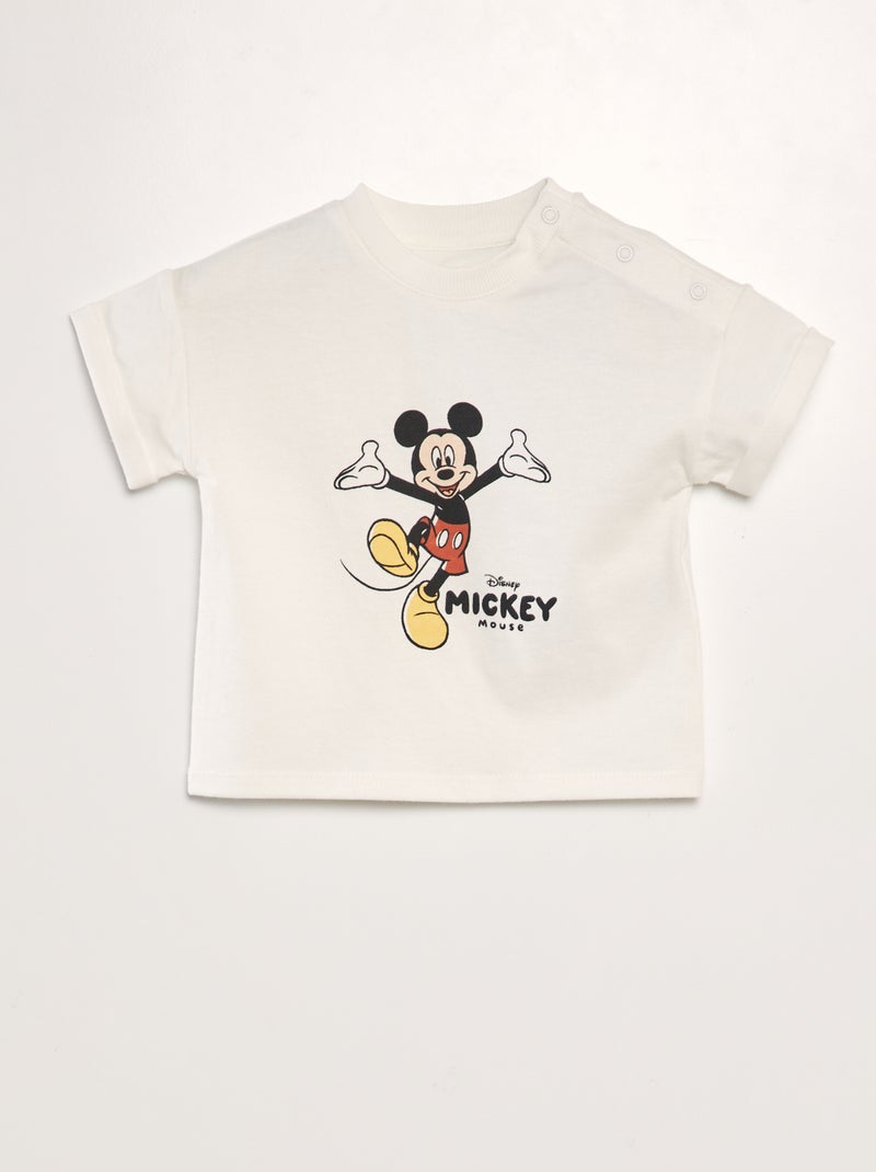T-shirt en coton 'Disney' Mickey - Kiabi