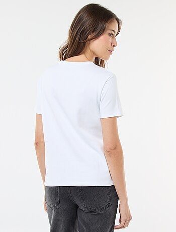 T-shirt en coton épais
