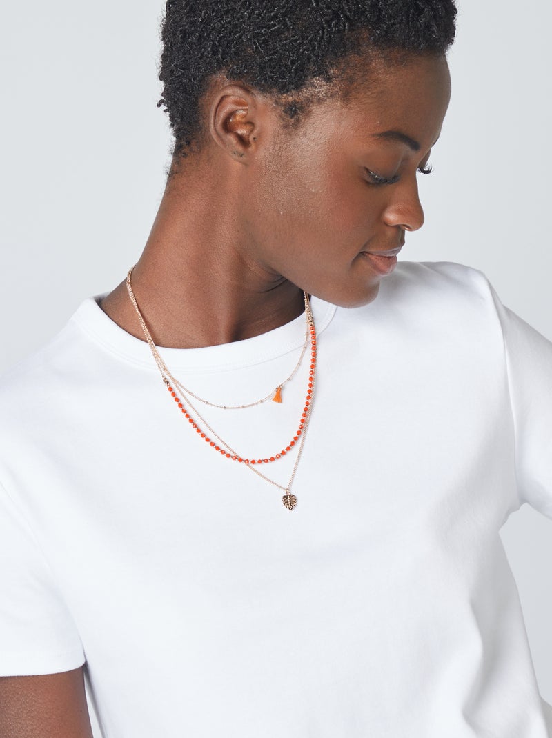 T-shirt en coton épais Blanc - Kiabi