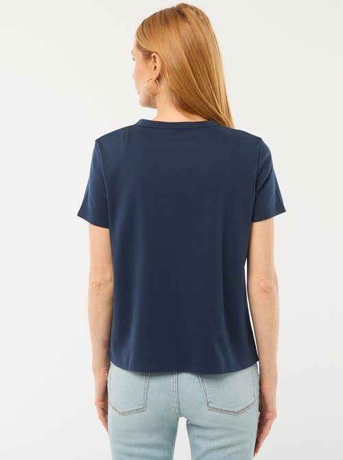 T-shirt en coton épais - Kiabi T-shirt en coton épais - Kiabi