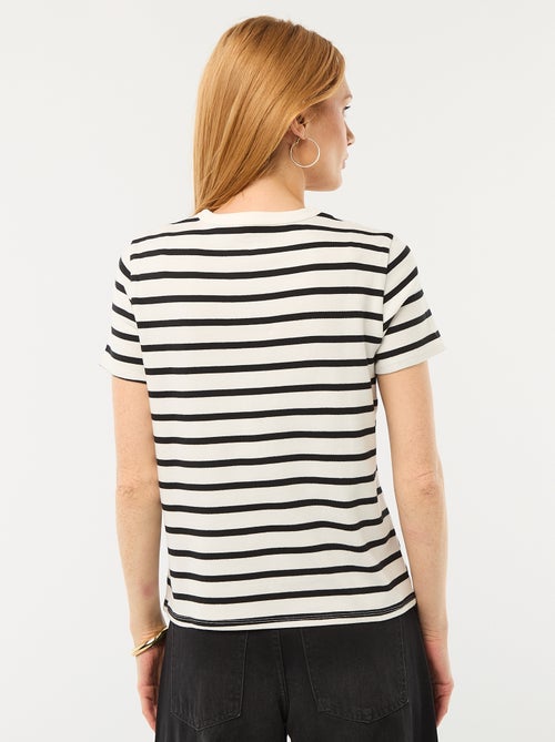T-shirt en coton épais - Kiabi