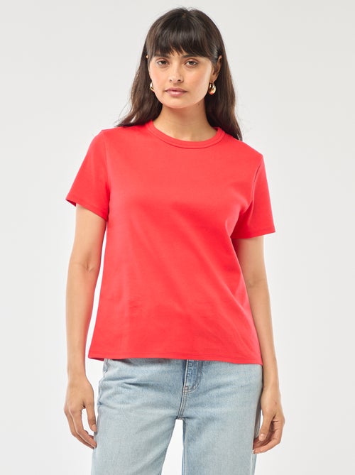 T-shirt en coton épais - Kiabi T-shirt en coton épais - Kiabi