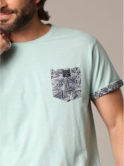 T-shirt en coton et col rond 'Deeluxe' - Kiabi