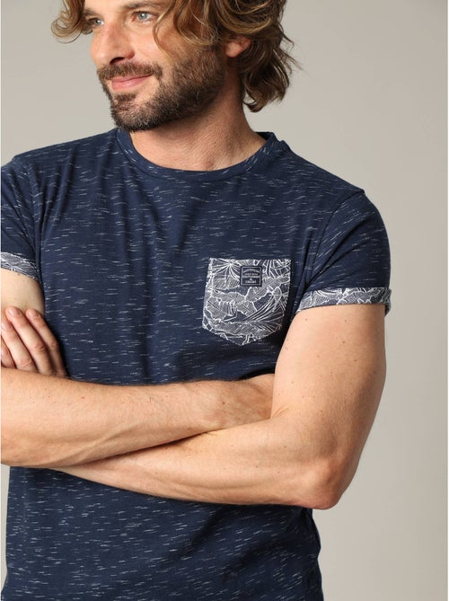 T-shirt en coton et col rond 'Deeluxe' - Kiabi
