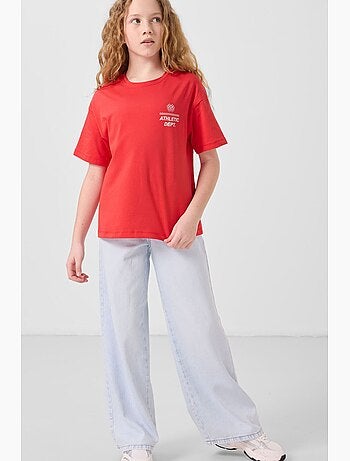 T-shirt en coton et élasthanne tommy