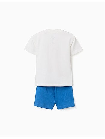 T-shirt en coton et short avec imprimé Spidey