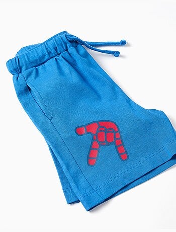 T-shirt en coton et short avec imprimé Spidey