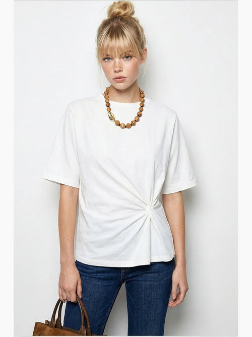 T-shirt en coton femme lucci - Kiabi