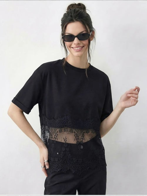 T-shirt en coton femme lucci - Kiabi T-shirt en coton femme lucci - Kiabi