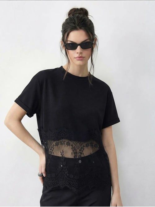 T-shirt en coton femme lucci - Kiabi T-shirt en coton femme lucci - Kiabi