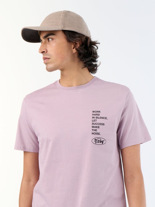 T-shirt en coton imprimé à col rond homme - Kiabi T-shirt en coton imprimé à col rond homme - Kiabi