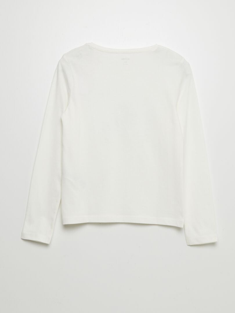 T-shirt en coton imprimé - Courreges - Femme