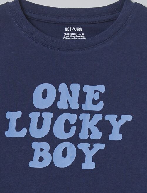 T-shirt en coton imprimé - Kiabi