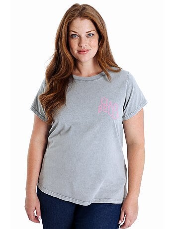 T-shirt en coton imprimé Ciao Bella