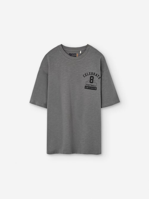 T-shirt en Coton Imprimé - Kiabi
