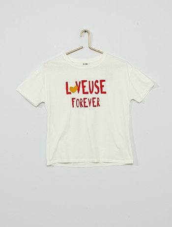 T-shirt en coton 'Love'