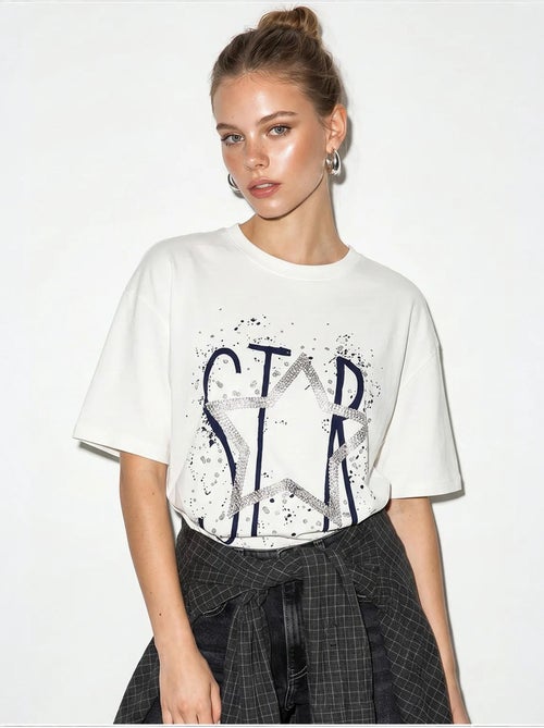 T-shirt en coton lucci - Kiabi T-shirt en coton lucci - Kiabi