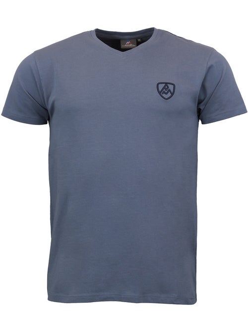 T-SHIRT EN COTON MANCHES COURTES CRODAN HOMME - PEAK MOUNTAIN - Kiabi