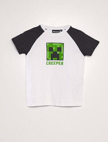 T-shirt en coton 'Minecraft' - Kiabi