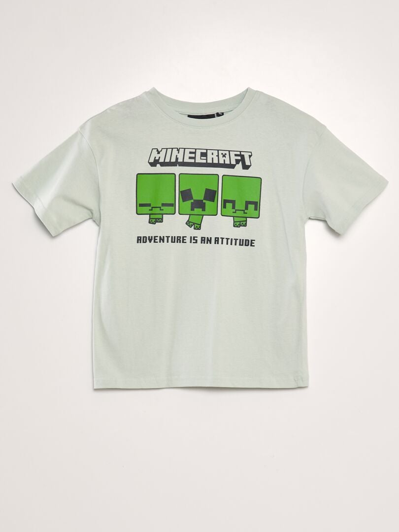 Tee shirt 2025 minecraft kiabi