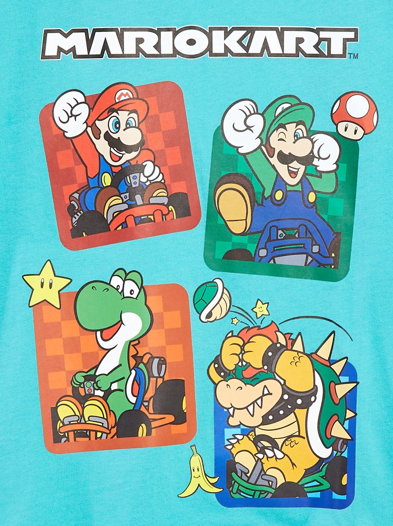 T-shirt en coton 'Nintendo' BLEU - Kiabi