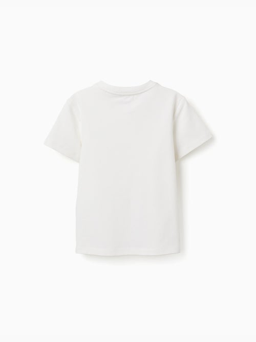 T-shirt en coton piqué avec poche - Kiabi T-shirt en coton piqué avec poche - Kiabi