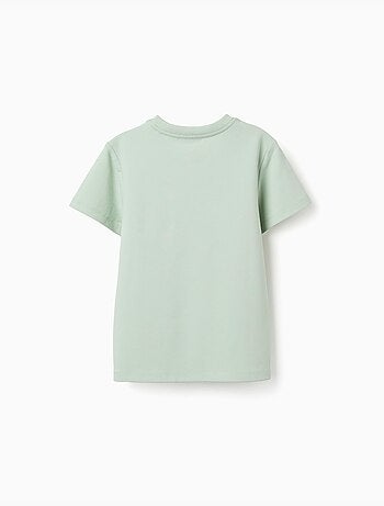 T-shirt en coton piqué avec poche