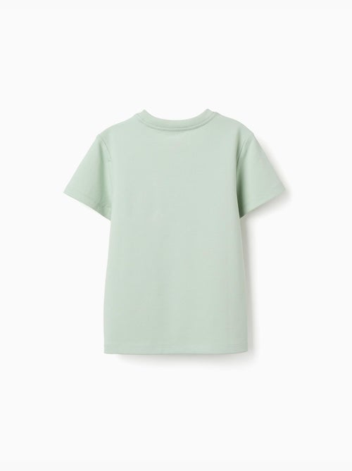 T-shirt en coton piqué avec poche - Kiabi T-shirt en coton piqué avec poche - Kiabi