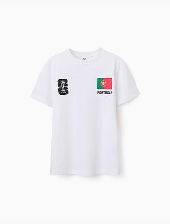 T-shirt en coton Portugal FIFA Coupe du Monde 2026