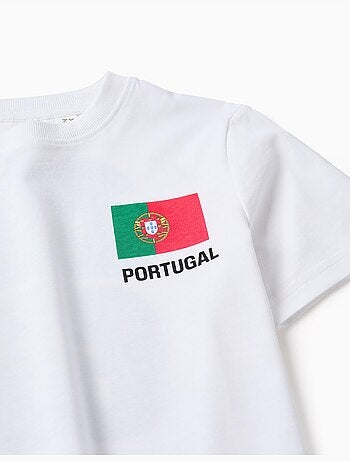 T-shirt en coton Portugal FIFA Coupe du Monde 2026