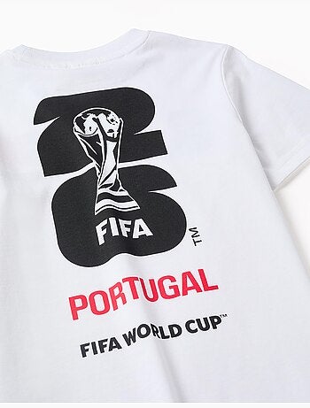 T-shirt en coton Portugal FIFA Coupe du Monde 2026