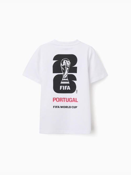 T-shirt en coton Portugal FIFA Coupe du Monde 2026 - Kiabi
