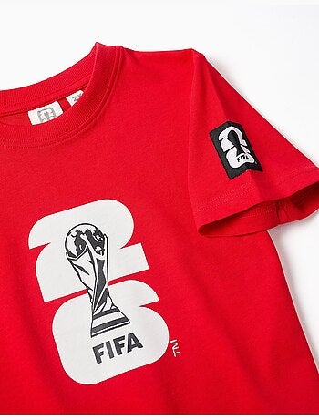 T-shirt en coton Portugal FIFA Coupe du Monde 2026