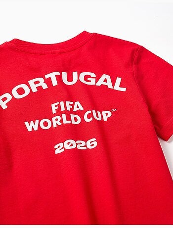 T-shirt en coton Portugal FIFA Coupe du Monde 2026