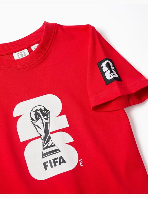 T-shirt en coton Portugal FIFA Coupe du Monde 2026 - Kiabi