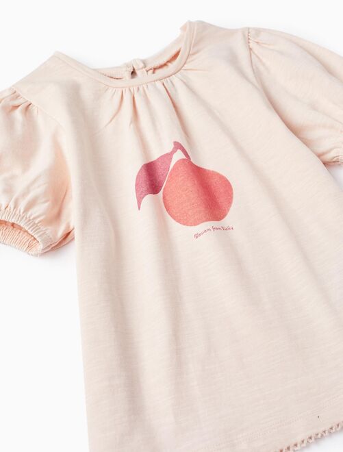 T-Shirt en coton pour bébé fille manches courtes SICILIAN DAYS - Kiabi