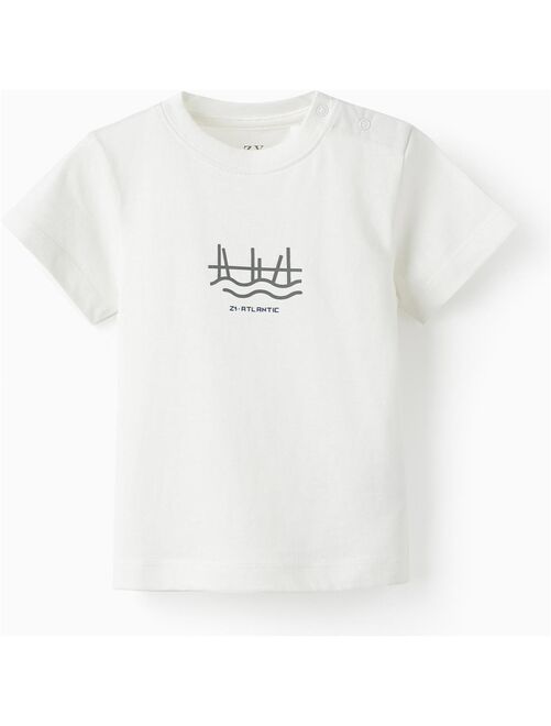 T-shirt en coton pour bébé garçon 'ZY Atlantic' manches courtes  ATLANTIC COMPANY - Kiabi
