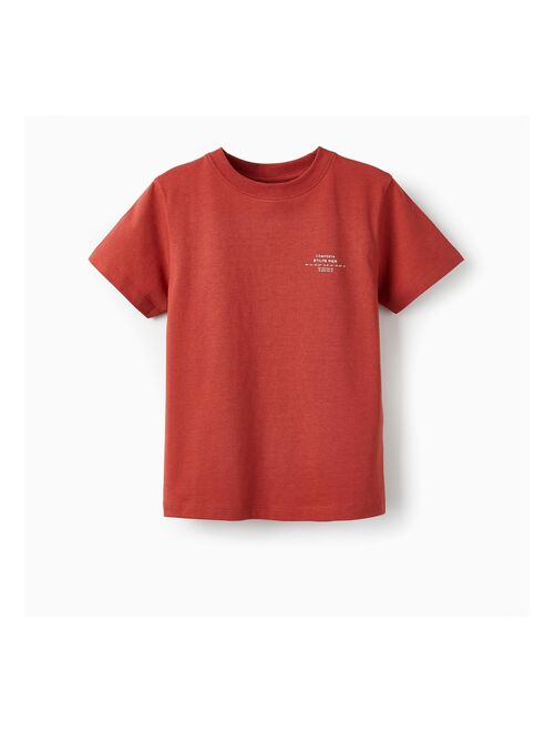 T-shirt en coton pour garçon 'Comporta' manches courtes ATLANTIC COMPANY - Kiabi