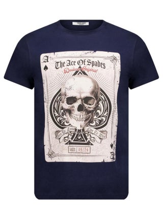 T-shirt en coton pour homme 'Deeluxe'